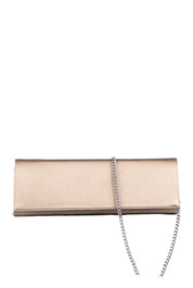 NOTO Borsa con Tracolla a Catena in Raso Bronzo MALENAH