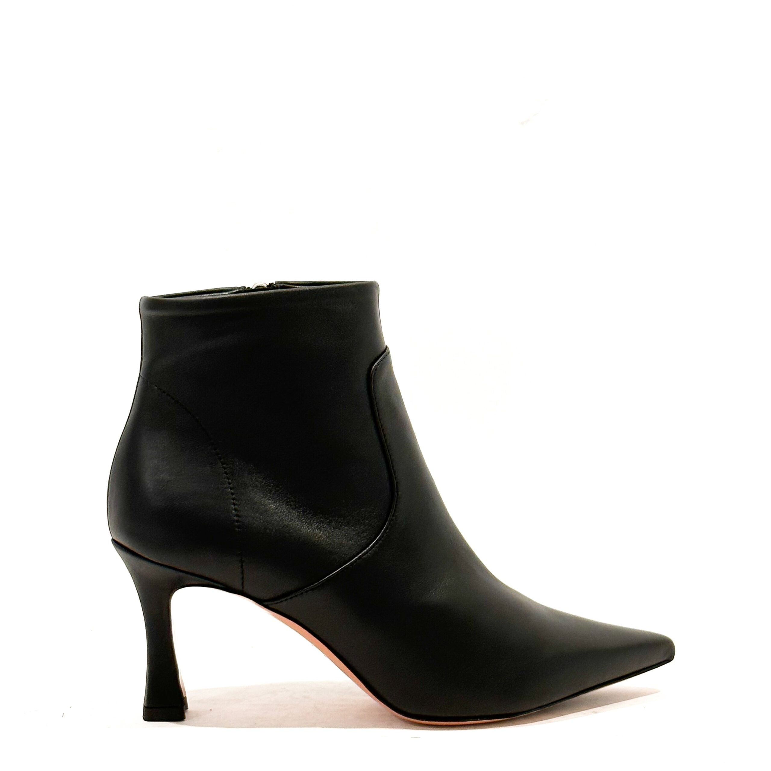 NOTO Tronchetto in pelle con zip Penny