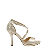 Noto Sandalo sposa con plateau 6431N