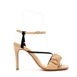 Heeled sandal with ankle strap CAL92039