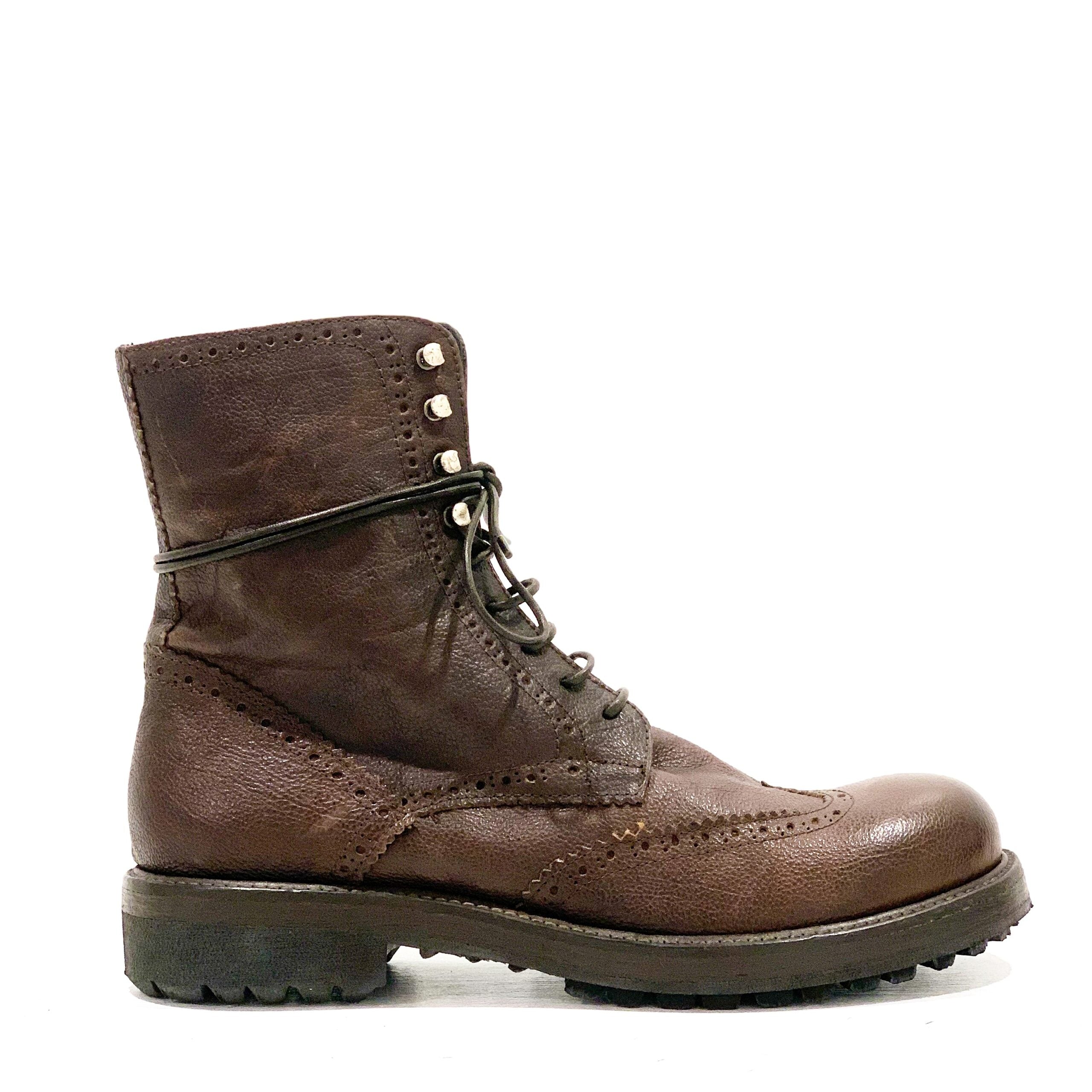 Stivaletto uomo in pelle scamosciata 2804