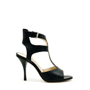 CELINE923 Leather Heeled Sandal