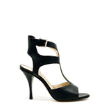 CELINE923 Leather Heeled Sandal