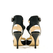 CELINE923 Leather Heeled Sandal