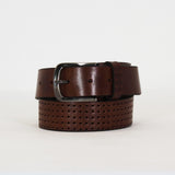 NOTE Brown perforated strap
