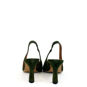 ANGEL ALARCON Slingback in pelle scamosciata