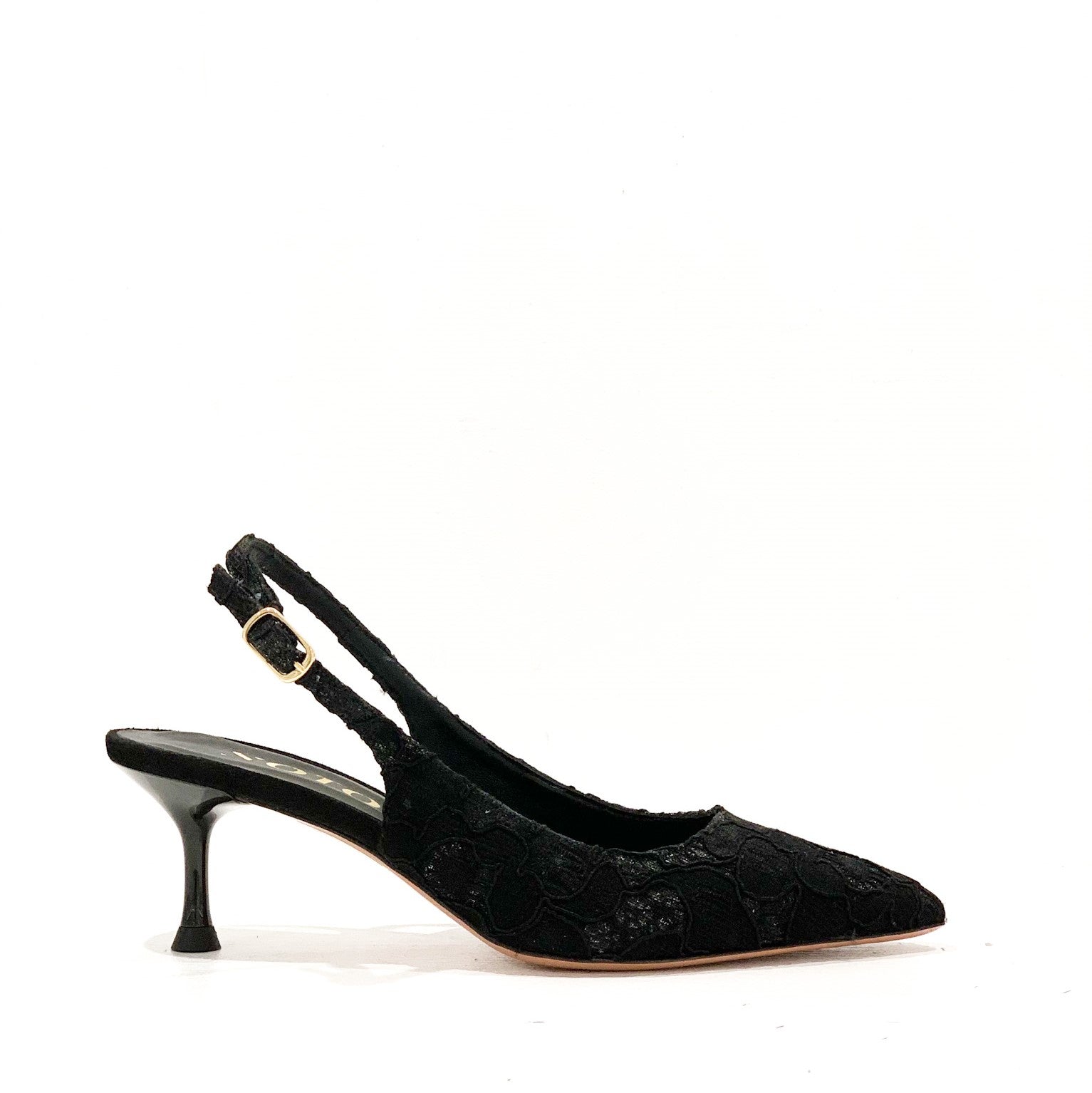 AMIRA0324 Lace Slingback Pumps