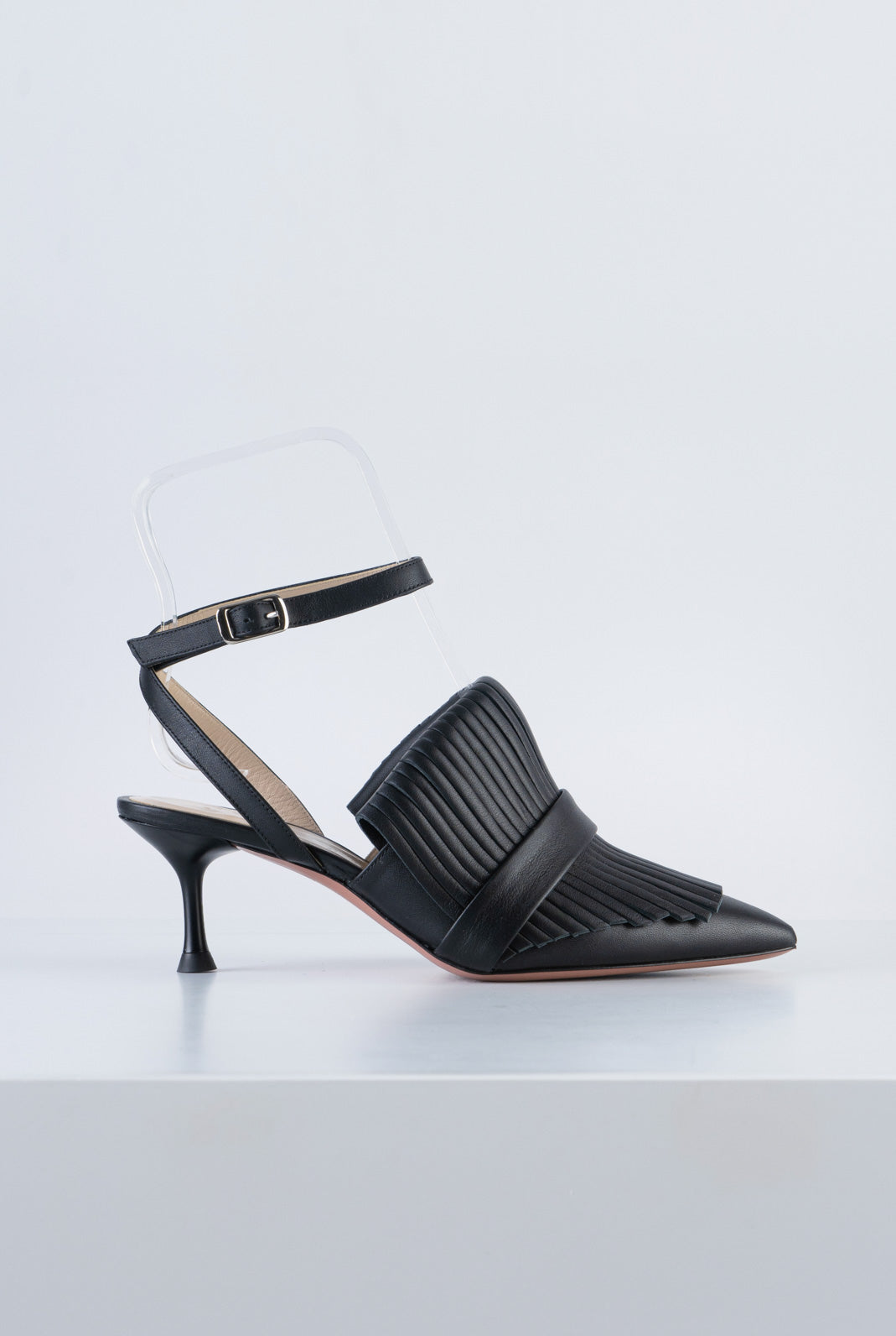 AMIRA111 Leather Heeled Sandal