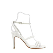 CAL905 Leather Heeled Sandal