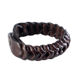 NOTO Bracciale in Cuoio Intrecciato BNT81