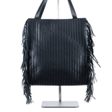 NOTO Borsa in Pelle Premier Nera con Tracolla DAPHNE5
