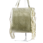 NOTO Borsa in Pelle Premier Oro con Tracolla DAPHNED
