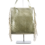 NOTO Borsa in Pelle Premier Oro con Tracolla DAPHNED
