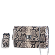 NOTO ERICA1 Leather Chain Shoulder Bag