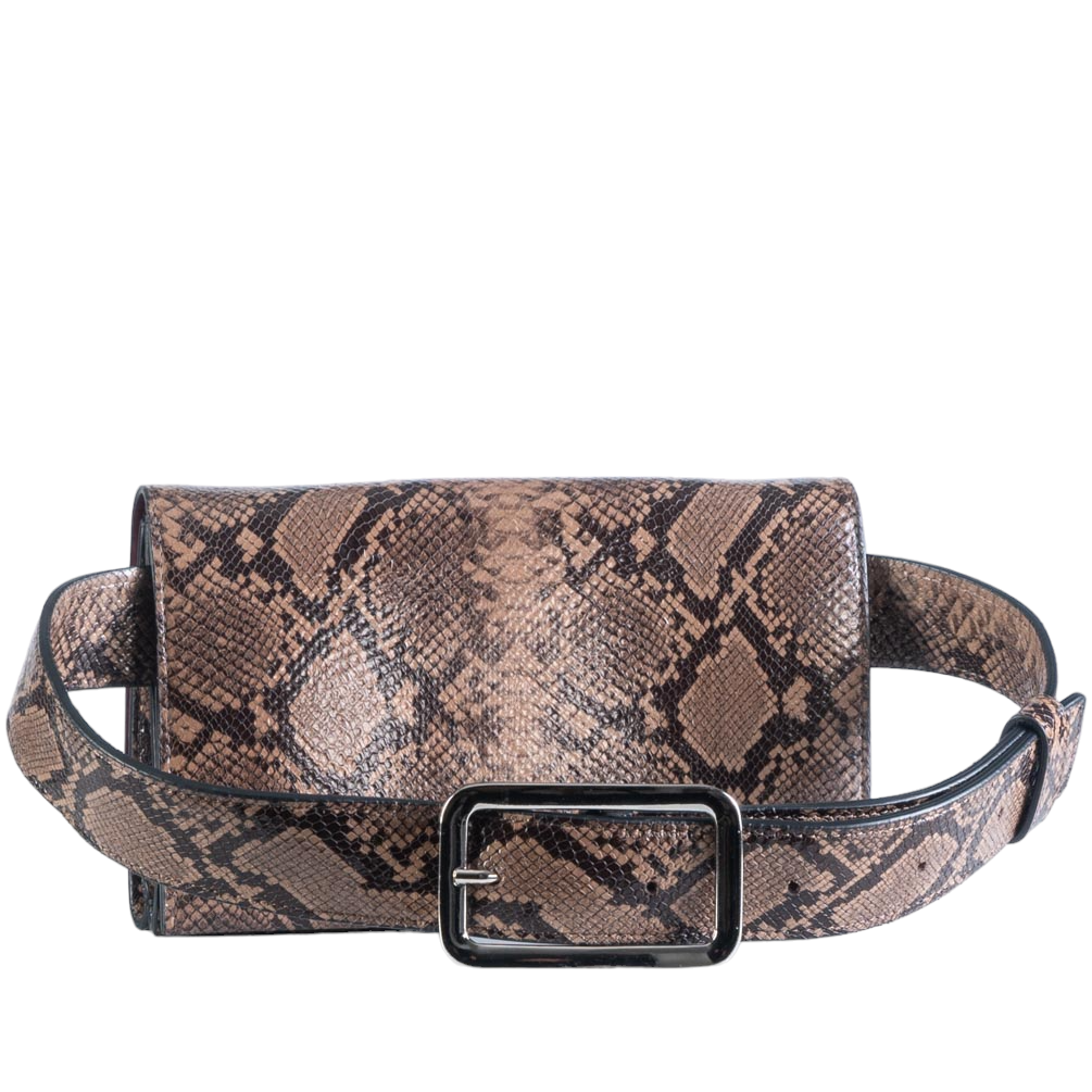NOTO Erica4 Leather Shoulder Bag with Chain Strap