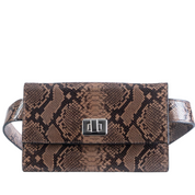NOTO Erica4 Leather Shoulder Bag with Chain Strap