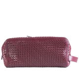 NOTO Premier Leather Beauty Case with Bordeaux Weave MASSIMO9