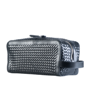 NOTO Premier Leather Beauty Case with Black Weave MASSIMO5