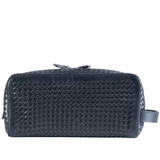 NOTO Premier Leather Beauty Case with Black Weave MASSIMO5