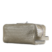 NOTO Premier Leather Beauty Case with Woven Olive MAX 7