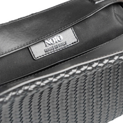 NOTO Black Premier Leather Bag with Shoulder Strap SIBILLA5