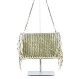 NOTO Premier Gold Leather Bag with Shoulder Strap SIBILLAD
