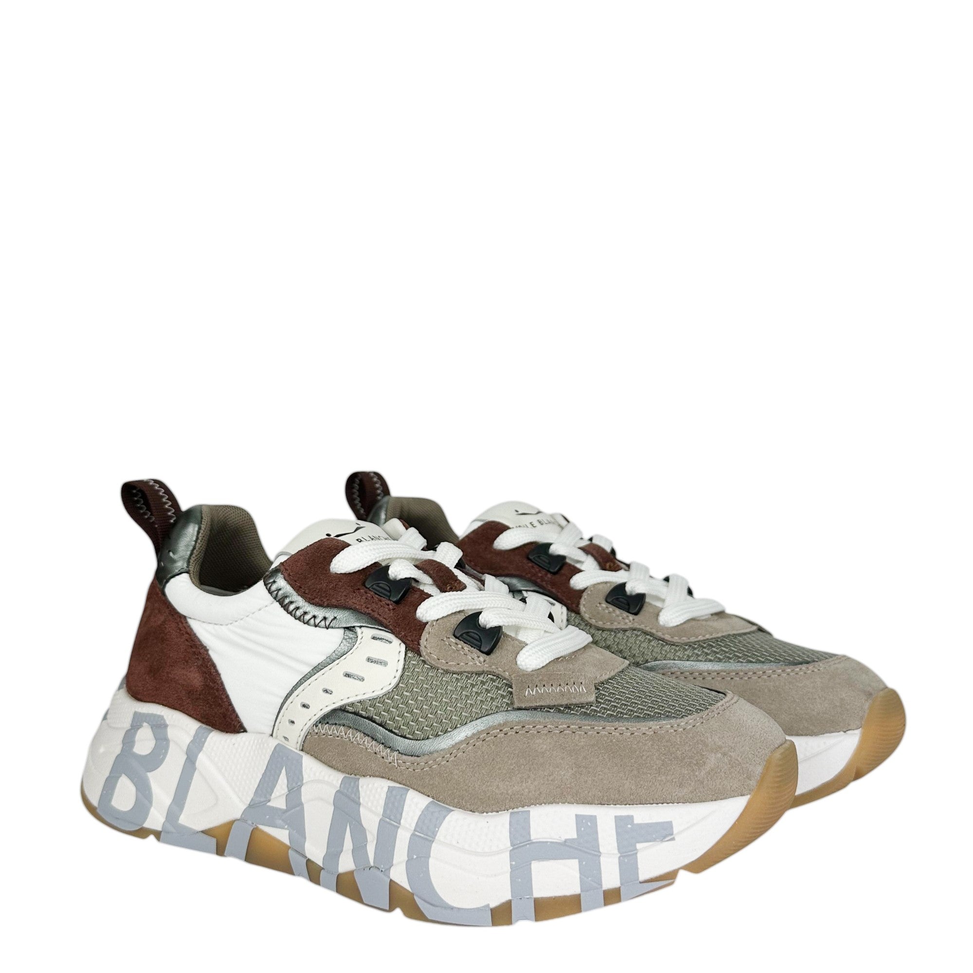 Voile blanche sneakers donna