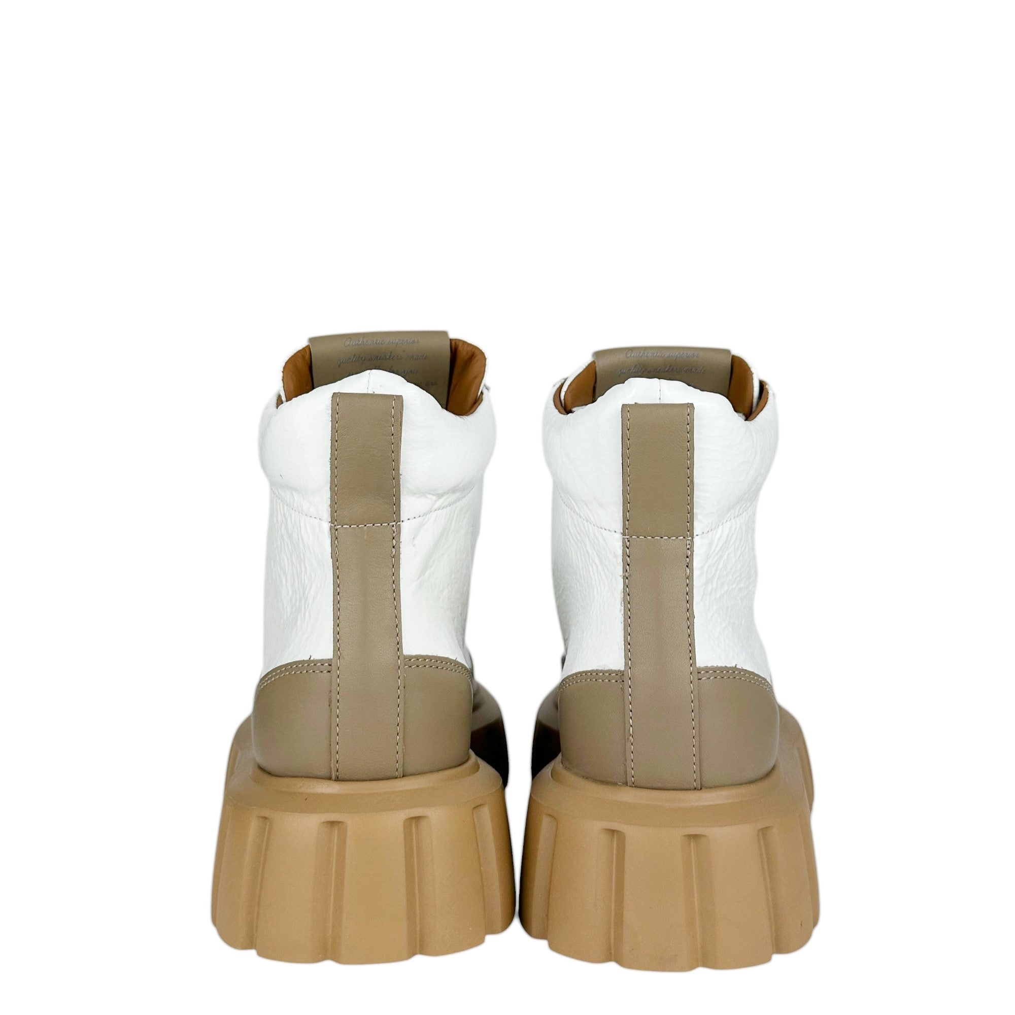 Voile blanche stivaletto donna