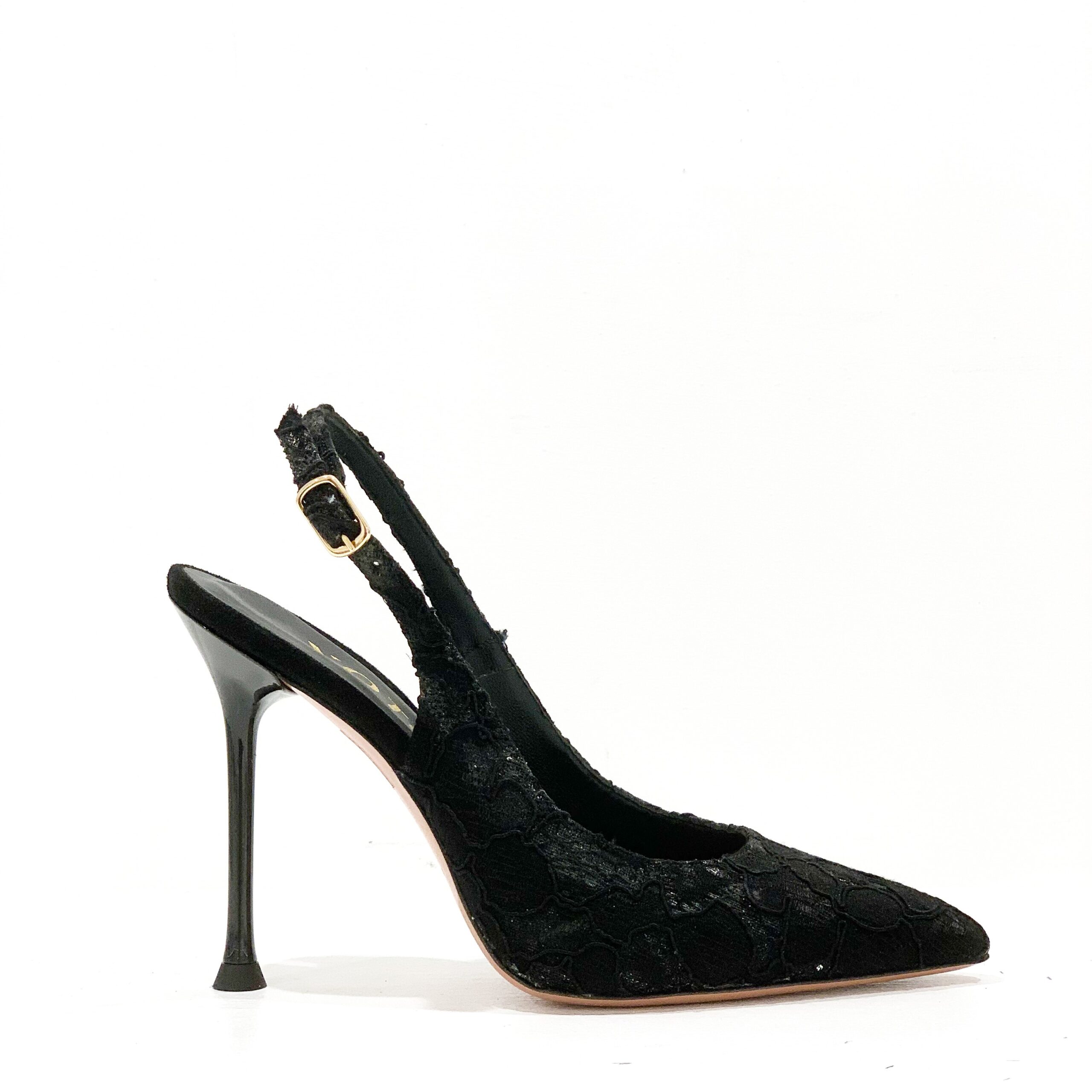 Scarpa Slingback in Pizzo AMELIA324