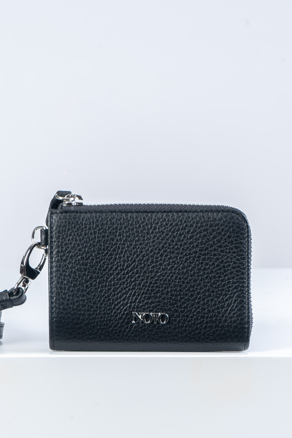 Porta Carte di credito in Pelle Nera Uomo-Donna NT12