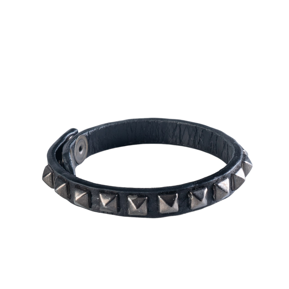 Bracciale in Cuoio con Borchie Brunite BNT42