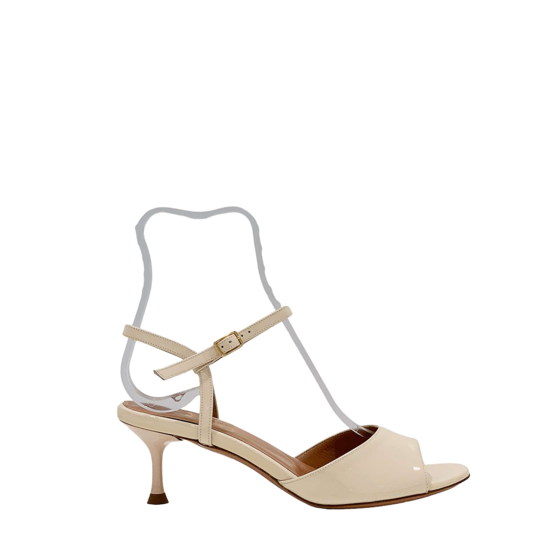 Sandalo Donna in vernice nude PERLA75516