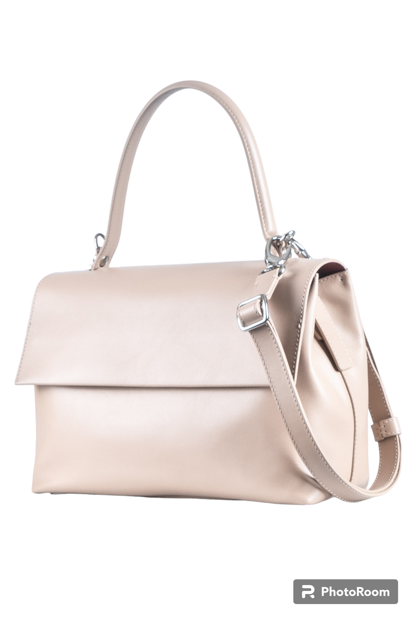 Borsa in Pelle Nude con Tracolla STEFYB