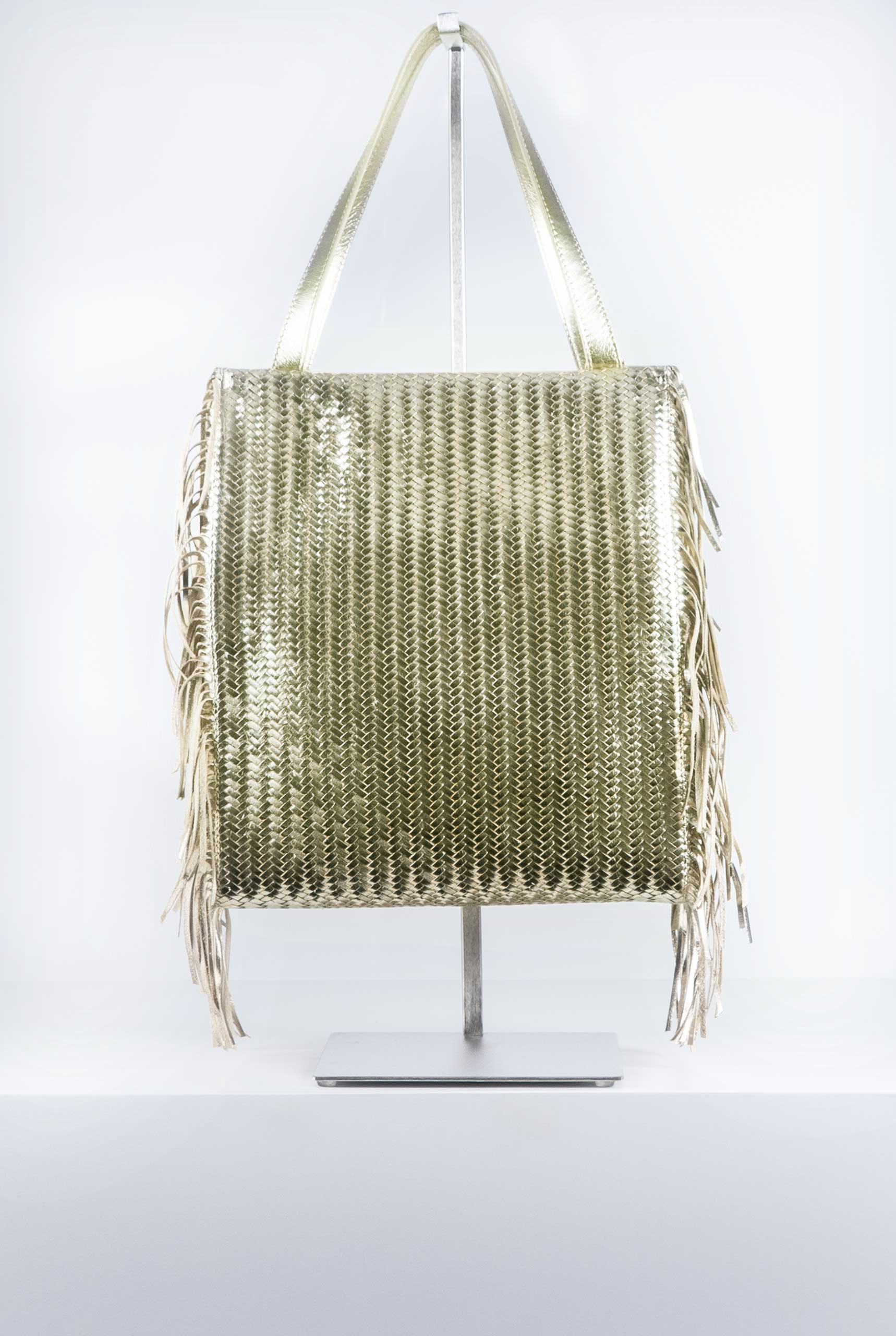 Borsa in Pelle Premier Oro con Tracolla DAPHNED