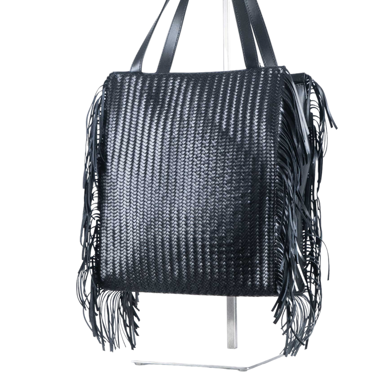 Borsa in Pelle Premier Nera con Tracolla DAPHNE5