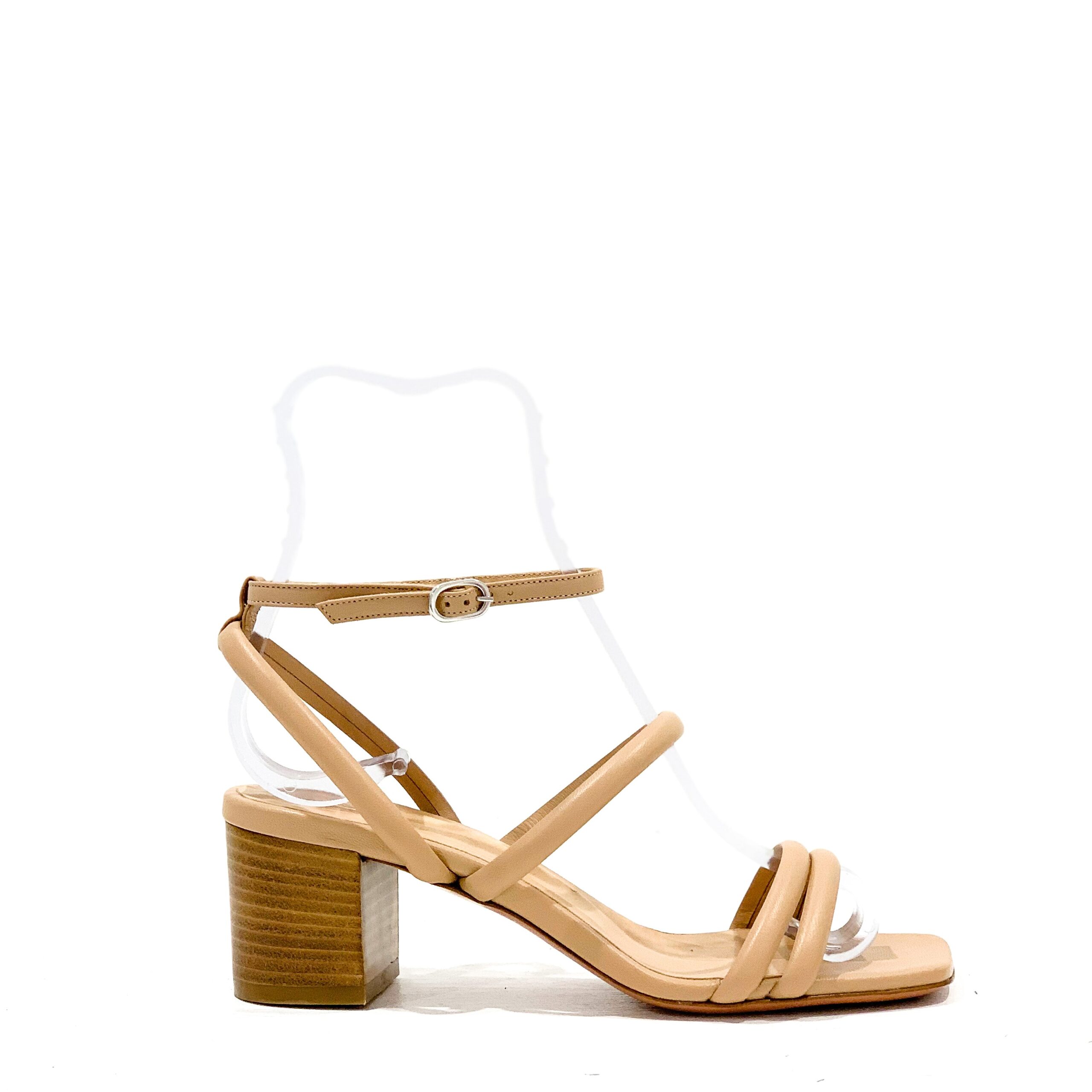 Sandalo con Tacco in Pelle EMMA905