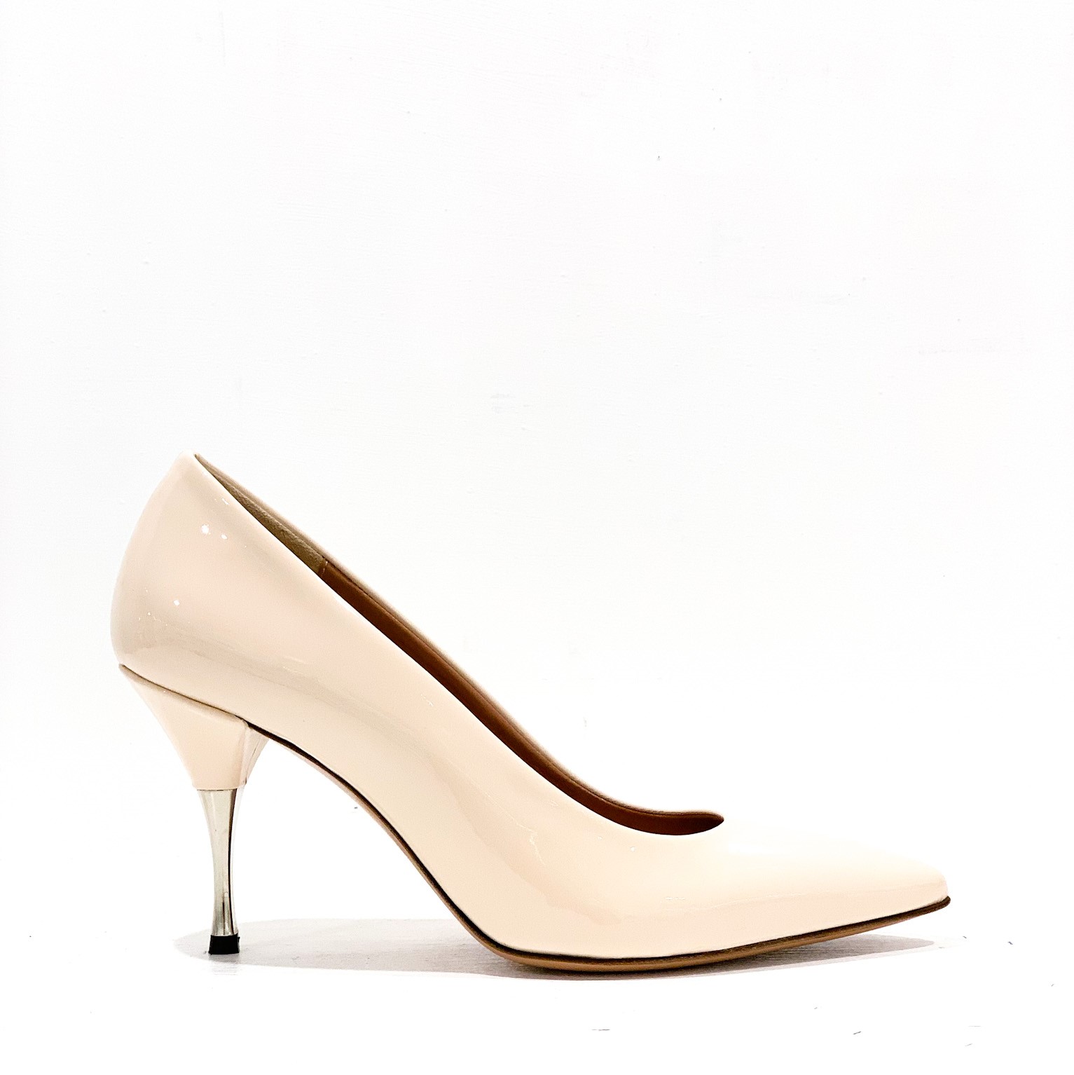 Décolleté in Vernice con Tacco in Metallo SOLANGE100V