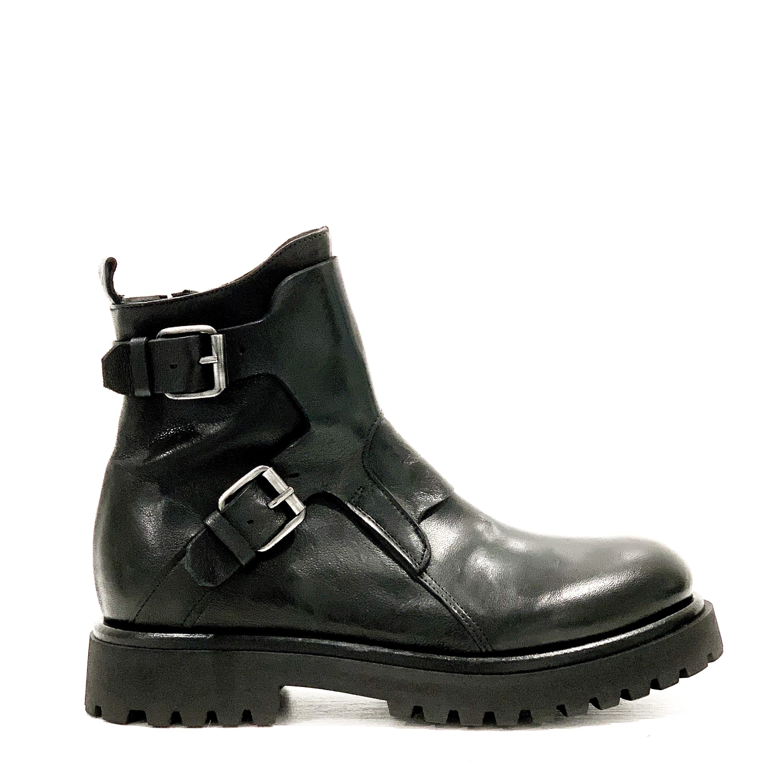 Stivali pelle deals uomo biker