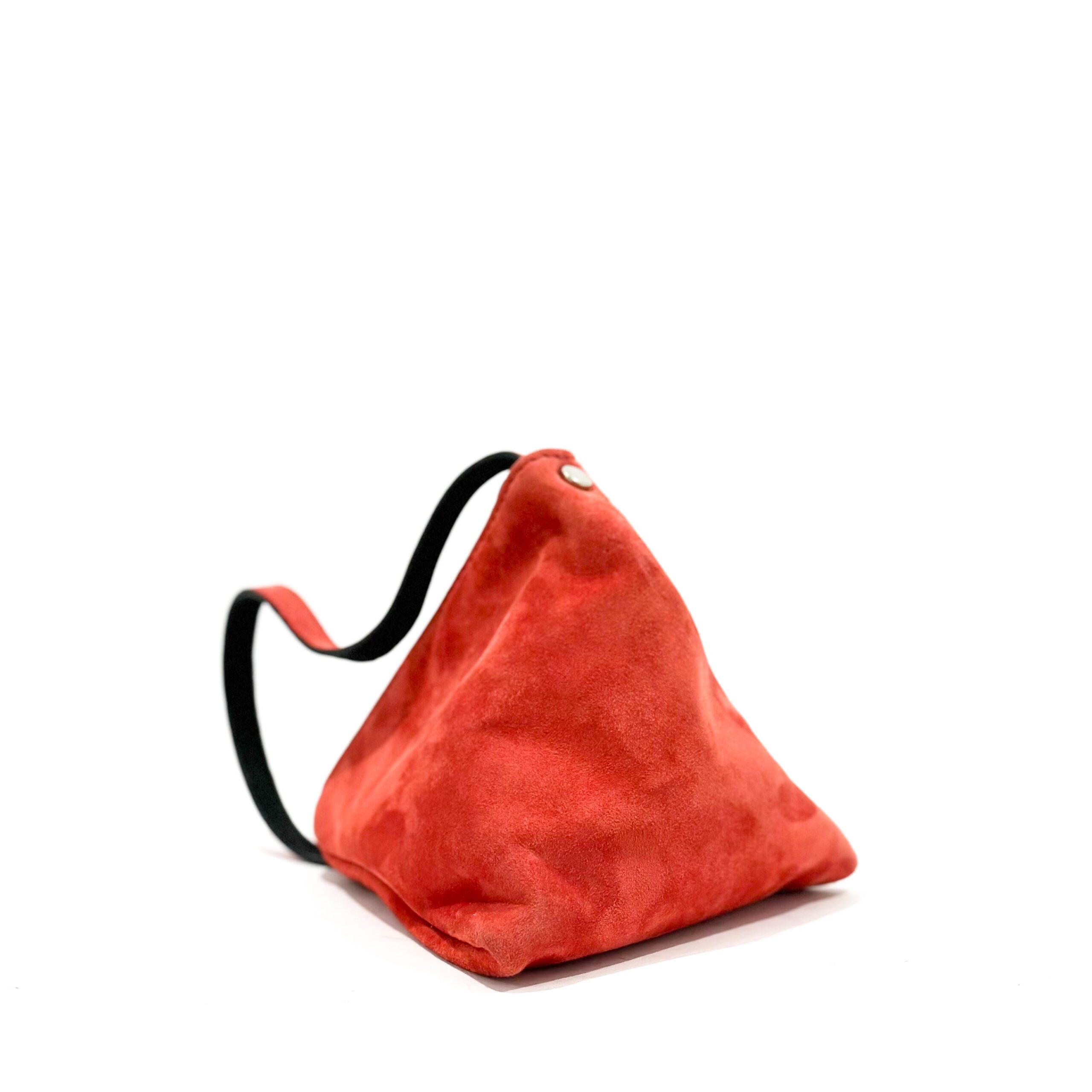 Borsa pochette in pelle scamosciata 8B