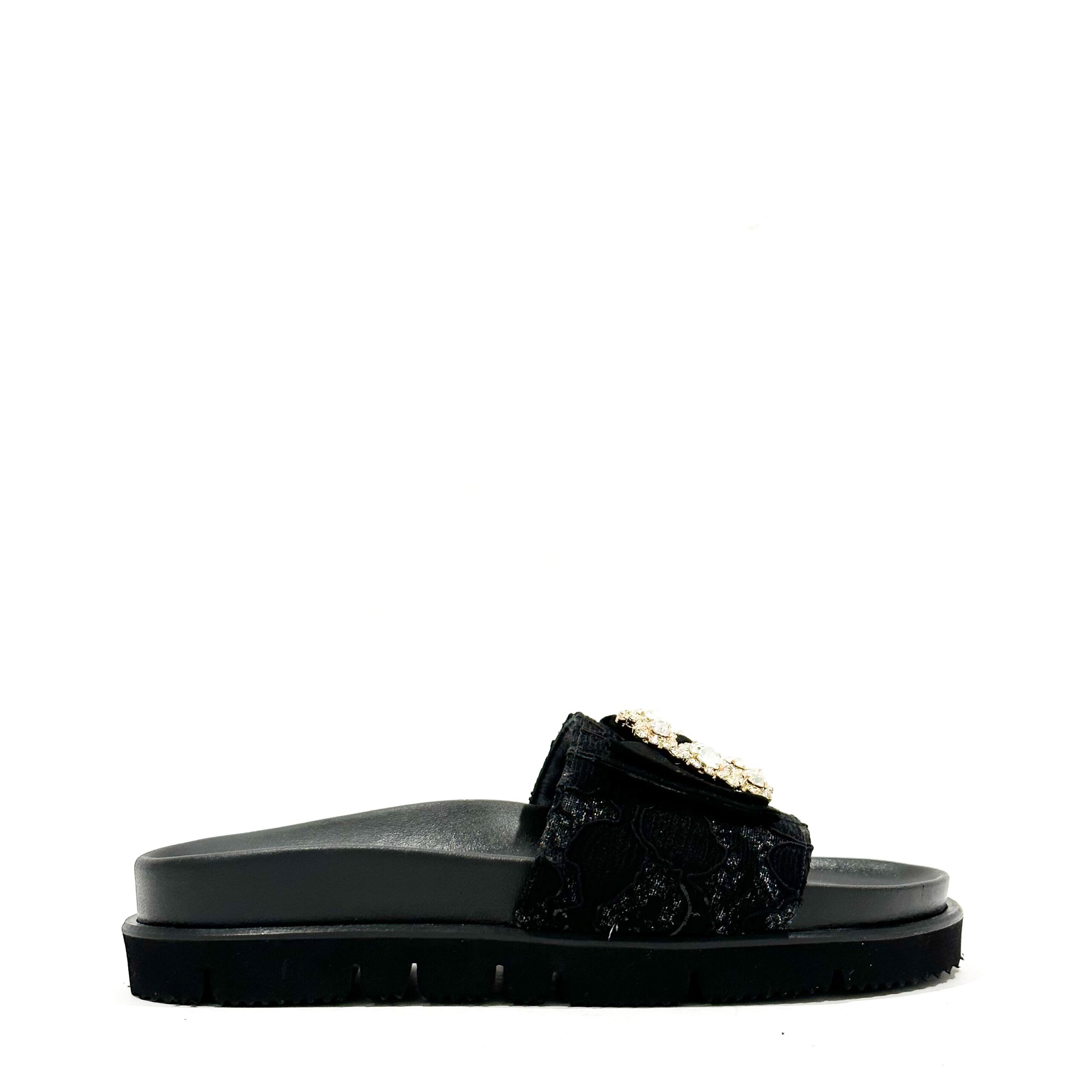 Ciabatta con fascia glitterata MARTINA 14