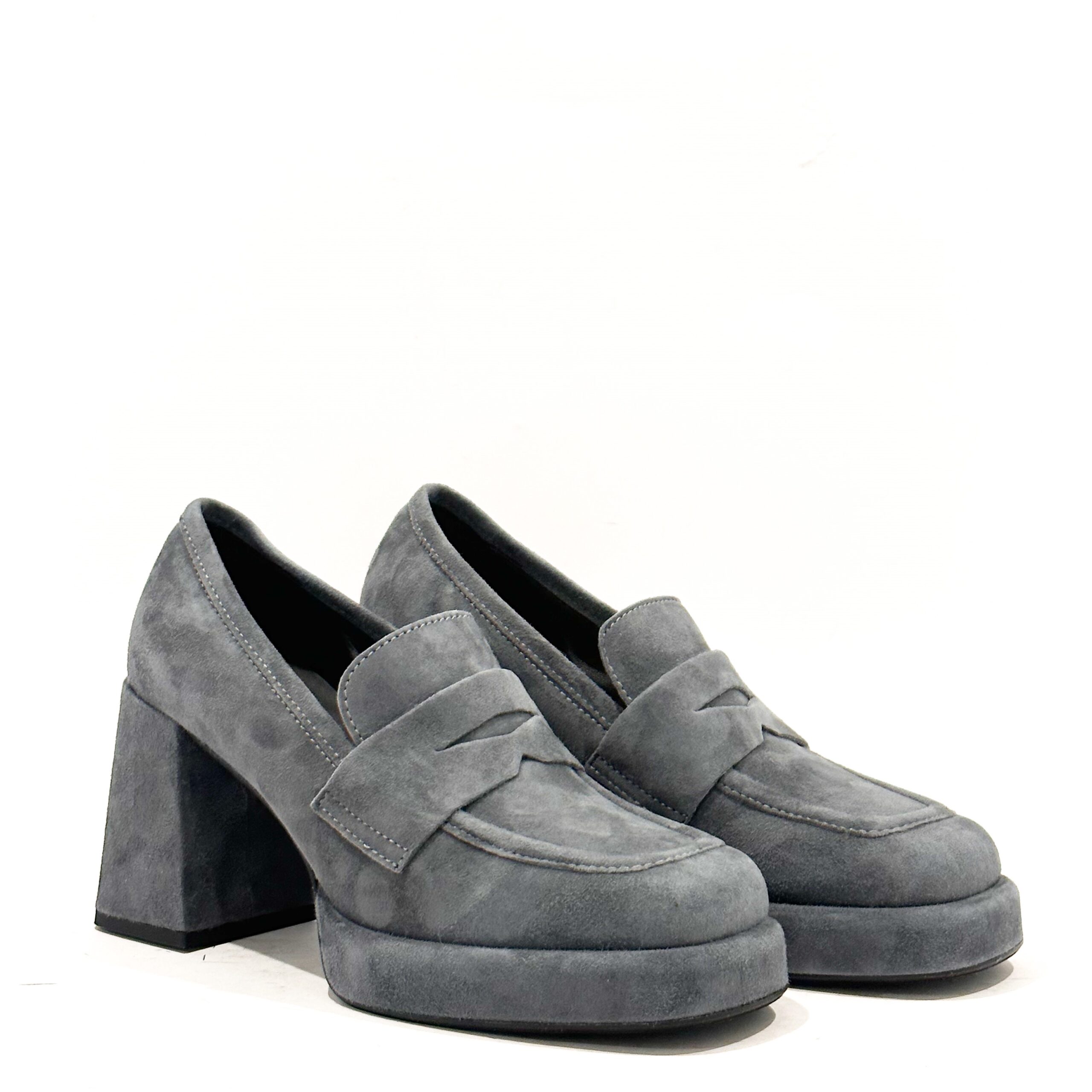 Mocassino donna con plateau Axel