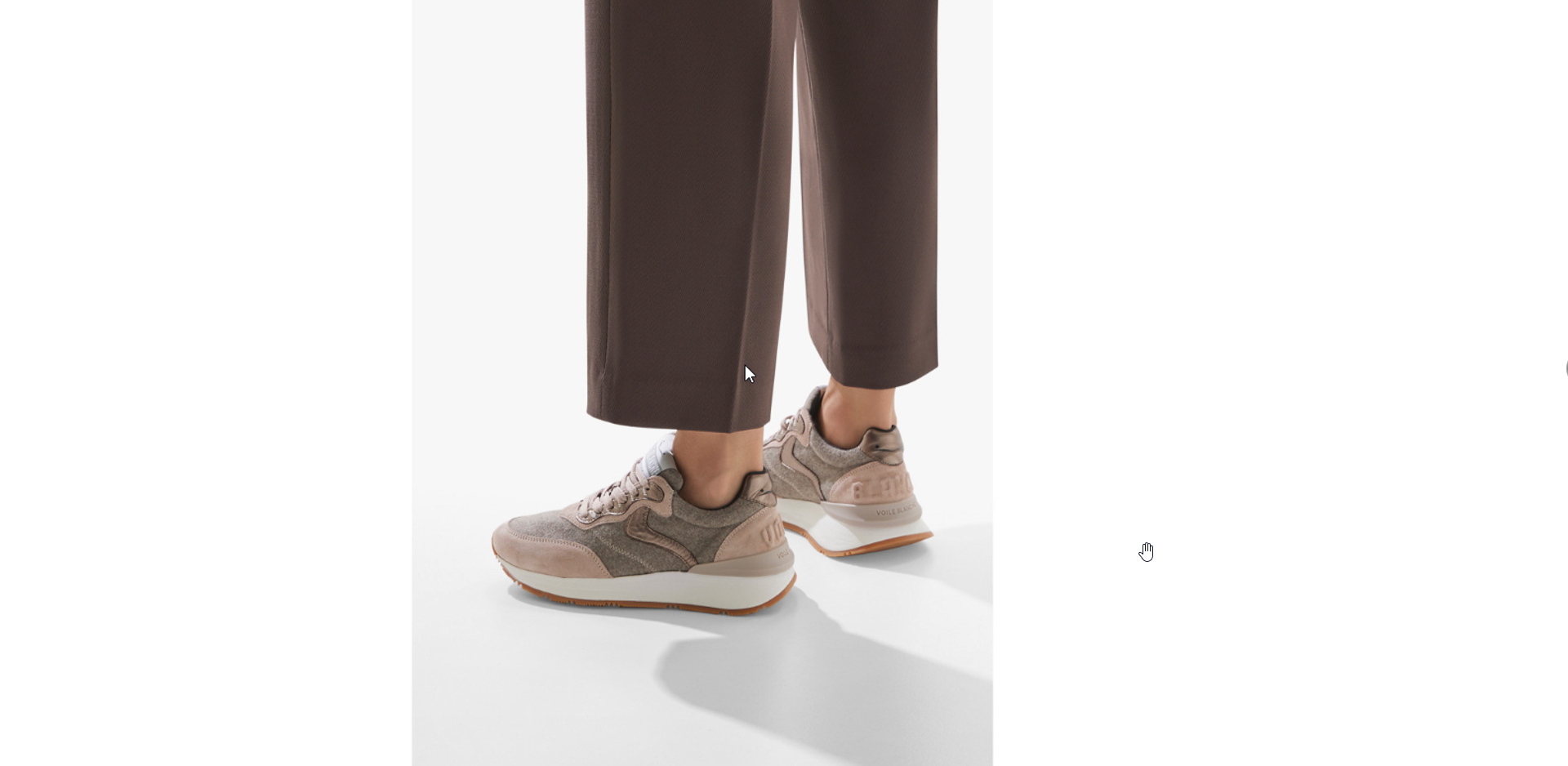 VOILE BLANCHE qwark easy sneakers donna